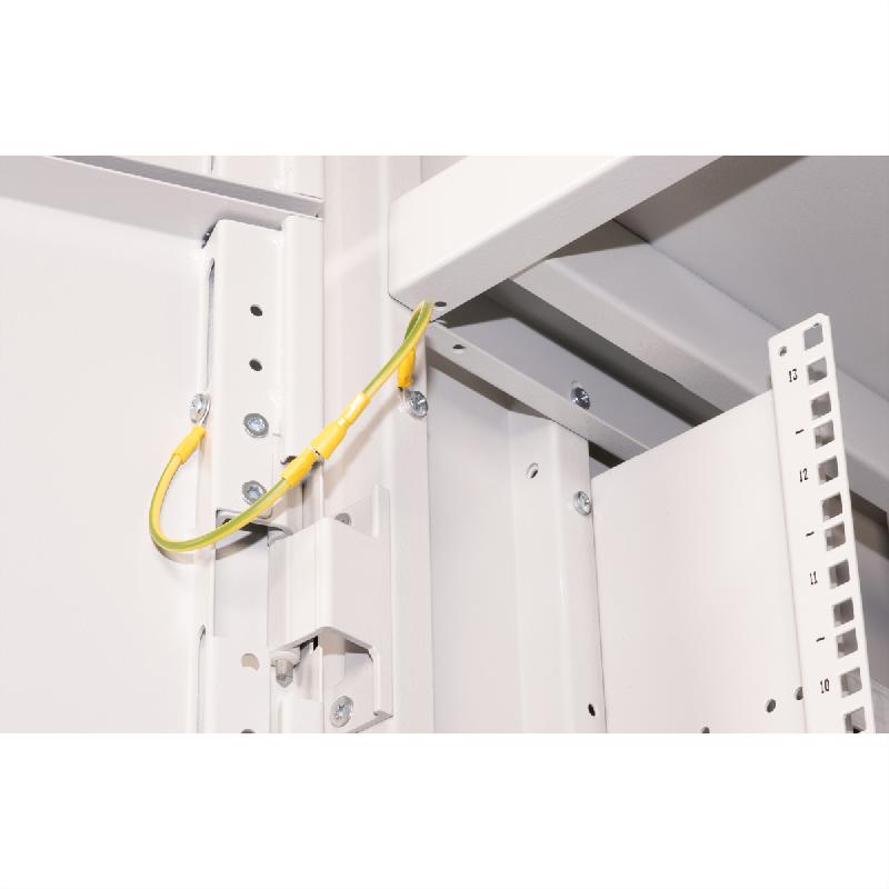 ROLINE Armoire de colocation 42U 800x1000mm, 3 compartiments, gris_3
