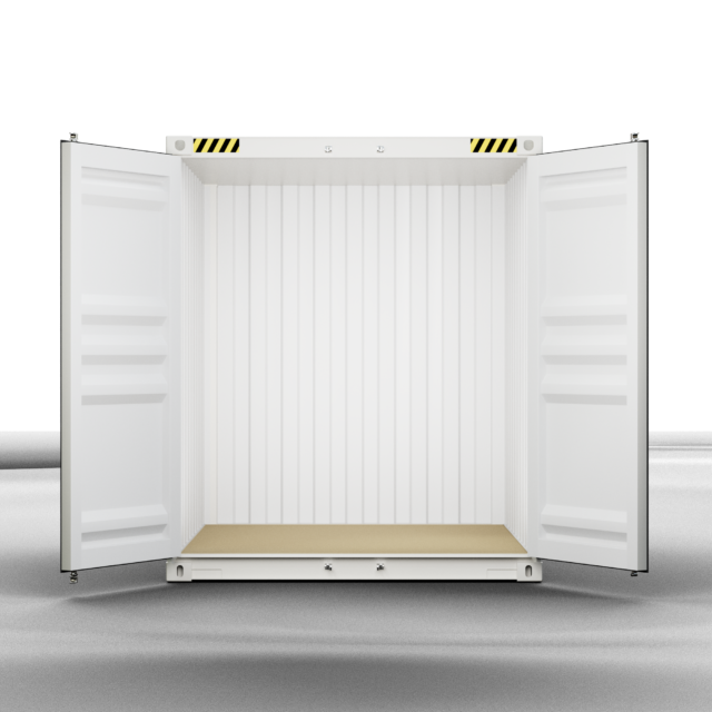 Container Standard - 10 pieds DRY - Longueur 2m - Surface 16m3 - idéale pour le stockage sécurisé dans des espaces restreints_3
