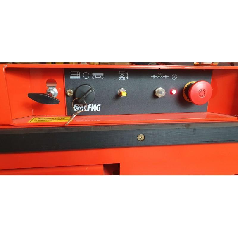 Nacelle ciseaux CFPT1214 - capacité 320 kg - hauteur de levage 12 m - DC avec batterie - référence 1022031_3