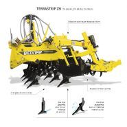 Terrastrip ZN - Décompacteur agricole - Bednar FMT s.r.o. - Modèles ZN 8R/45 à ZN 8/75 - Ameublissement jusqu'à 55 cm_3