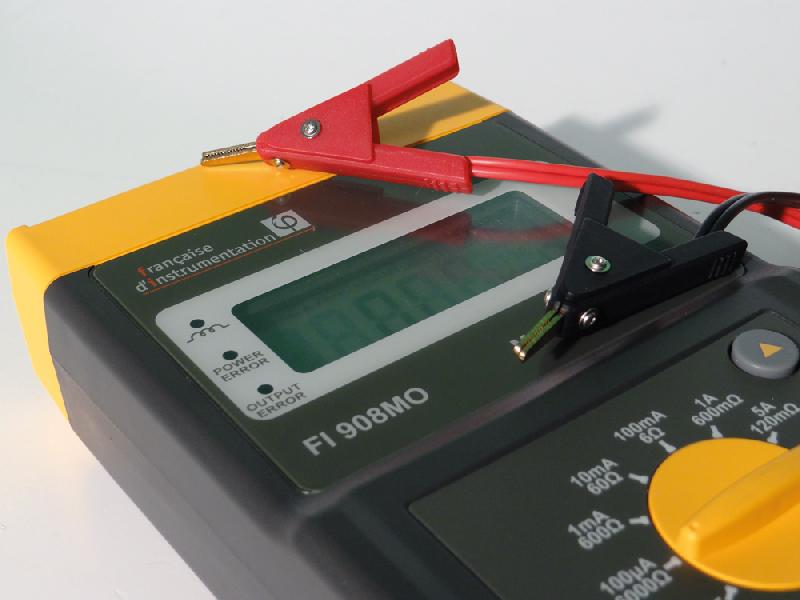 FI908MO - Micro-milliohmmètre portable 5 A avec résolution 1 µΩ et mesures Kelvin en 4 fils_3