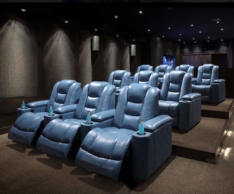 Fauteuil de détente pour home cinéma avec design ergonomique
