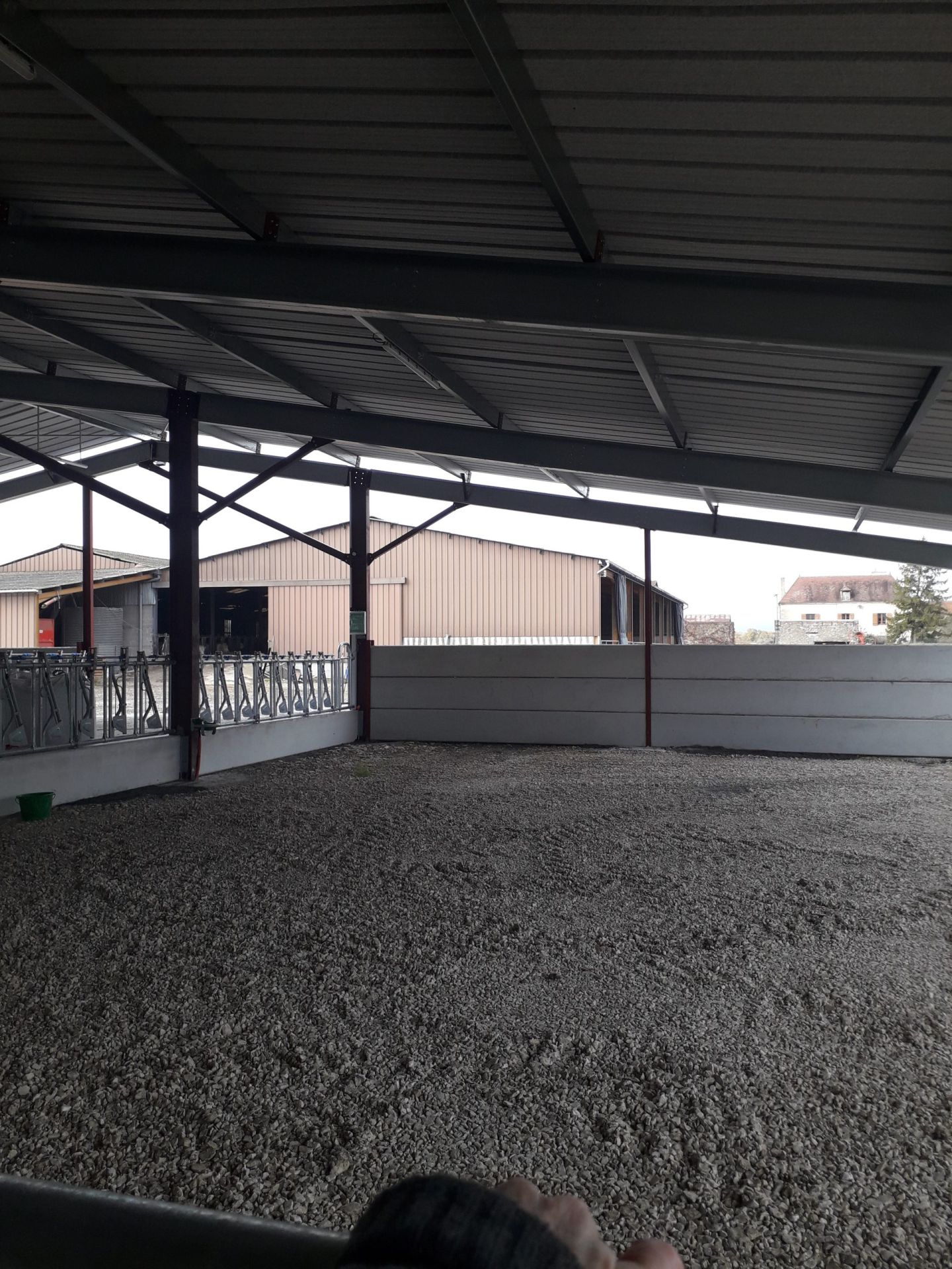 Murs modulables en béton pour bâtiments agricoles