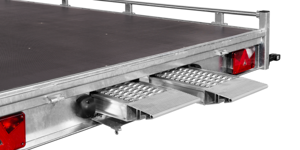 Remorque pour espace vert - 4,06 X 2,04M - 3500 KG - SARIS TP 406 204 3500 2_3