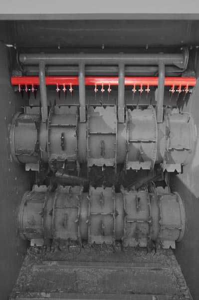 Pailleuse agricole avec transmission à limiteur de friction Hurricane