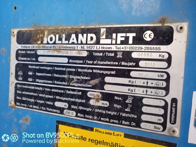 Nacelle ciseaux HOLLANDLIFT b-195dl25 occasion_3
