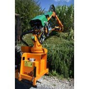 Taille-haie hydraulique galax h50 - coup eco - hauteur de coupe verticale 6.85 m - longueur de coupe 1.83 m_3