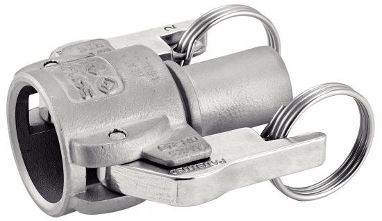 Raccords à cames en inox 316 et aluminium - Coupleur cannelé, adaptateur, sécurisés_3