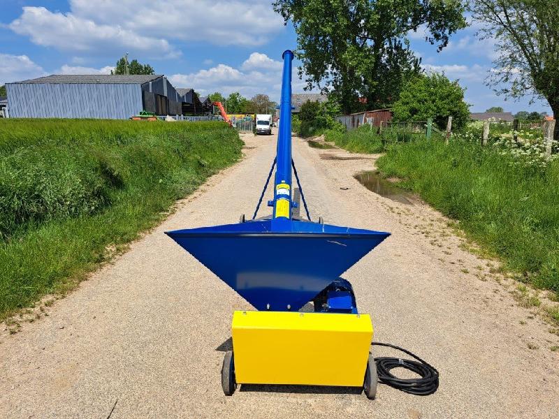 Vis à grain élévatrice sur chariot - Sauterelle NC - Longueur 4.0m - Diamètre 140mm - Modèle SM - Référence V0516 - Occasion_3