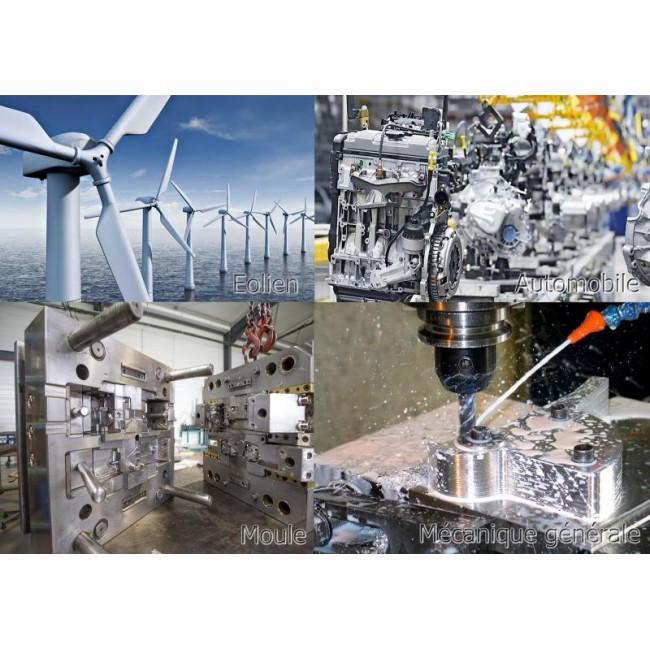 Centre d'usinage vertical 3 axes MICROCUT - M800 - Polyvalent et robuste avec table 900x520mm_3