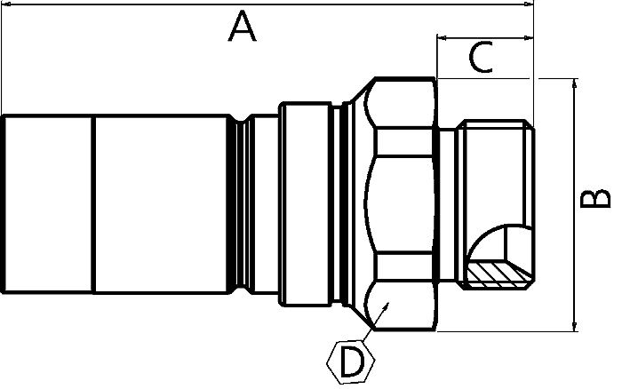 Série 788 ultraFLOW - Coupleur en acier inoxydable DN20 - CEJN_3