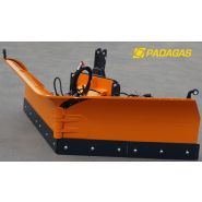 SSVL-M Lames à neige - Padagas - pour tracteurs de 40 ch à 100 ch avec 5 positions de travail et commande hydraulique_3