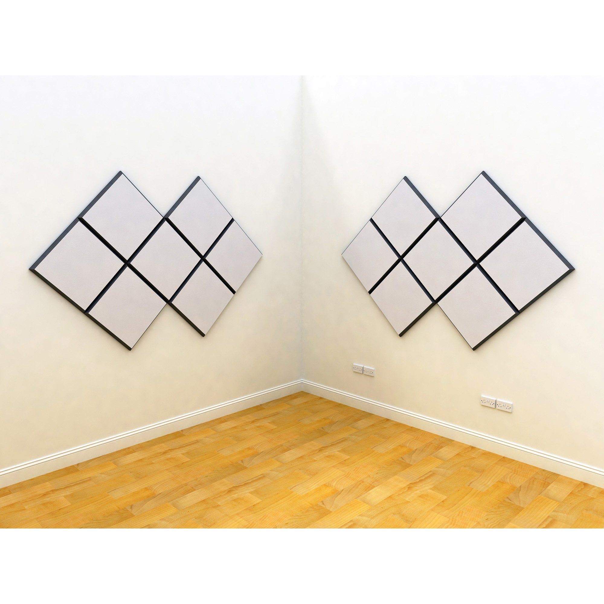 Panneau d’isolation sonore pour studio et podcast - 60x60 cm