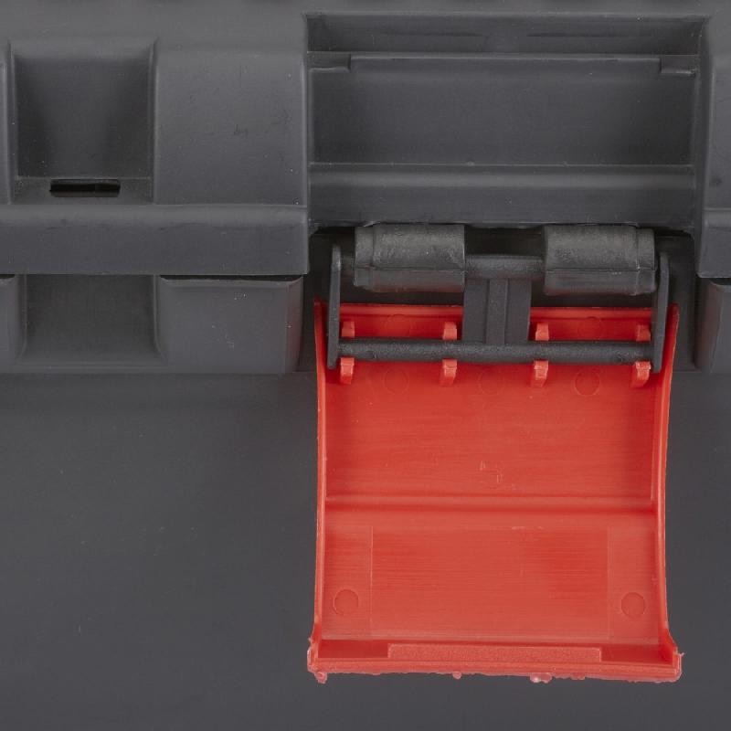 Boîte à outils en plastique - l.41,4 cm - cadenassable - capacité 11,6L - charge max 10kg_3