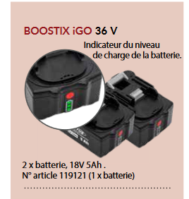 BoostiX IGO avec 2 batteries 7,5 Ah et chargeur_3