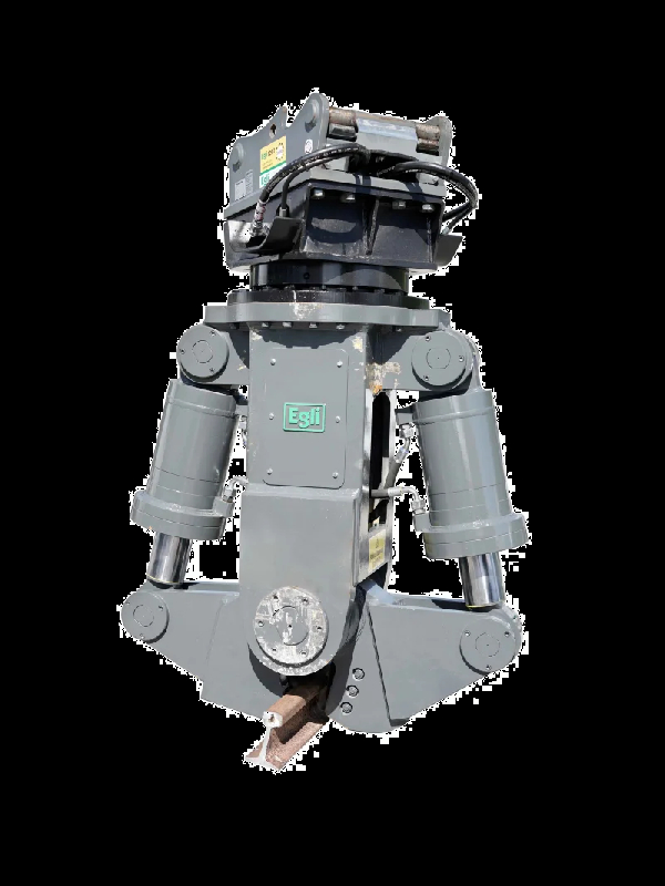 Cisaille coupe-rail mobile - mécanisme de rotation 360° - pour rails courants - dès 17 t - 2'300 kg_3