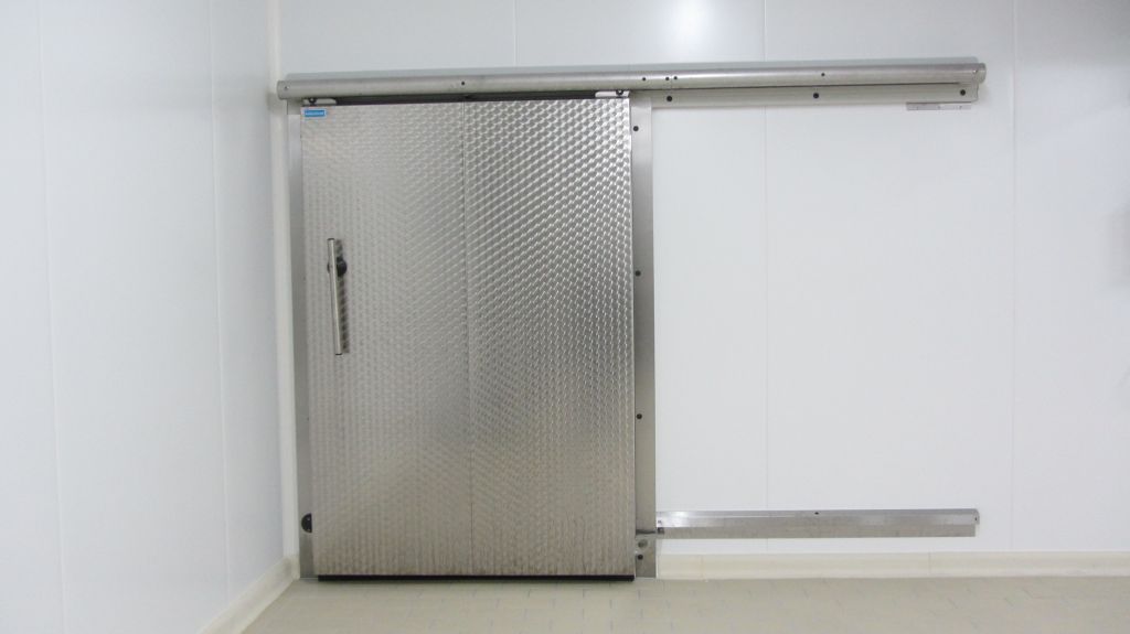 Porte de chambre froide coulissante - industisol - isotherme_3