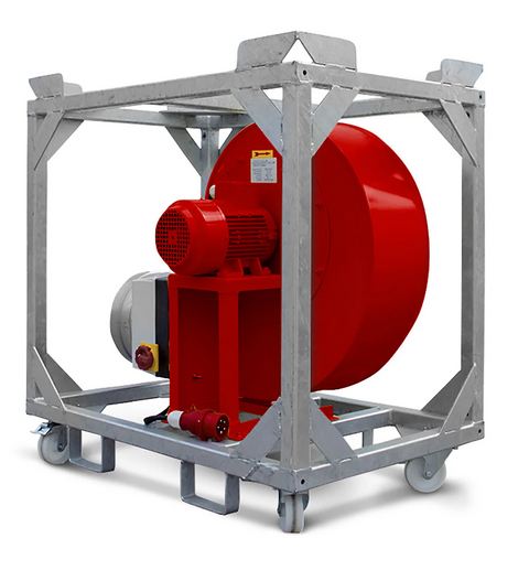 Ventilateur-extracteur TFV 100 Ex - Hautes performances - Modèle ATEX II3G zone 2 T4 - Débit 4.000 m³/h_3