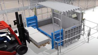 Ascenseur de chantier 2000 kg - ouverture toute largeur pour palettes - location avec montage et formation_3