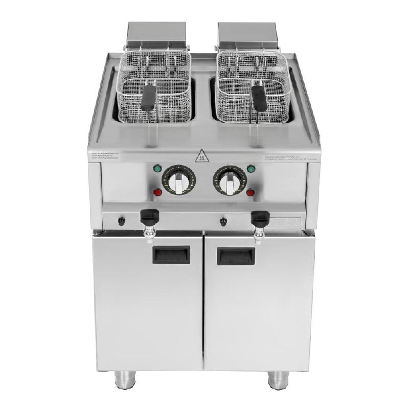 Friteuse électrique sur meuble - 2 cuves 8L - Série 600 - Buffalo - SA782_3
