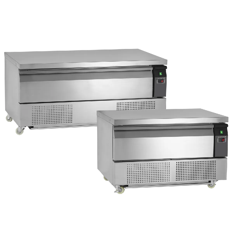 Soubassement réfrigéré UD1-2  Uni-Tiroir GN2/1 pces Inox TEFCOLD_3