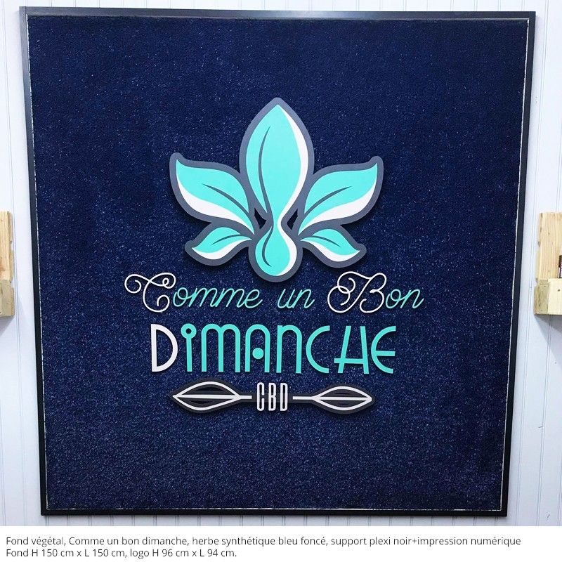 Logo ou lettres sur fond végétal - Lettres_3