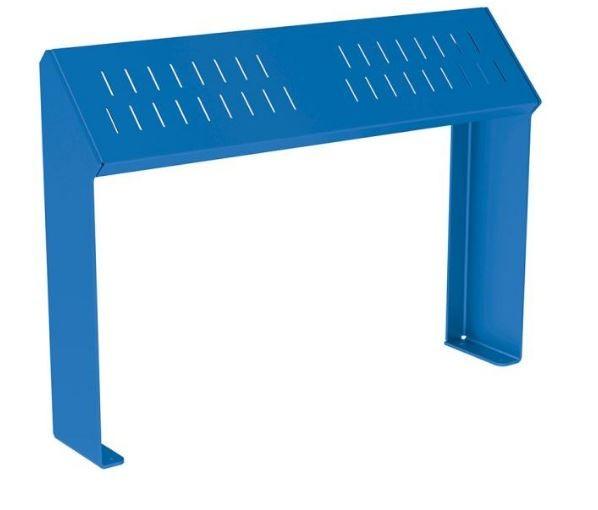 Assis-debout Venise - Structure et assise en acier - Pour stations de bus - Fabrication Française_3