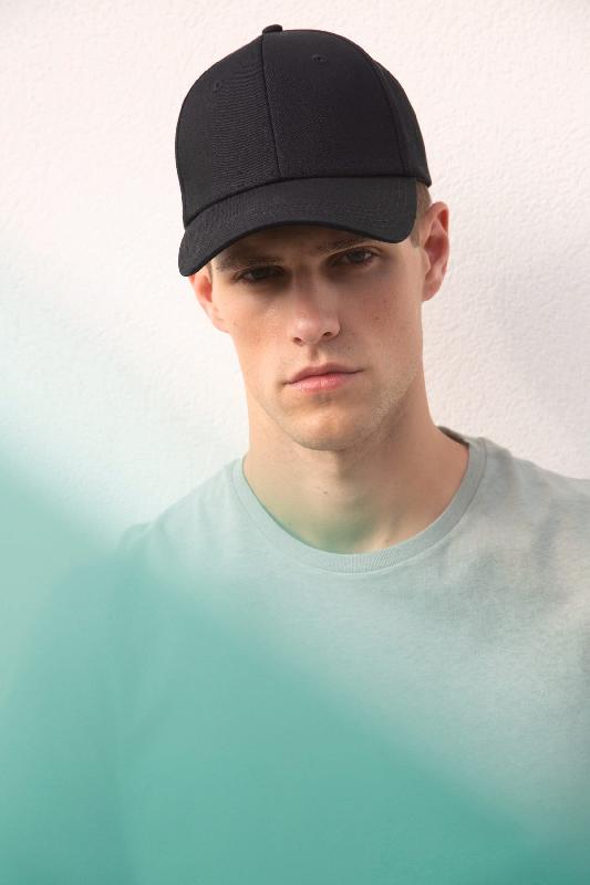 Casquette en coton recyclé - 6 panneaux - Boucle d'ajustement en métal - Réf: KP915_3