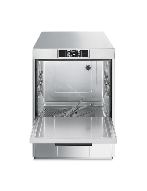 Lave-vaisselle professionnel - double panier 50x50 cm - pompe de vidange - SMEG UD522DS_3