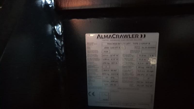 Nacelle telescopique ALMACRAWLER jibbi 1290 rt evo occasion_3