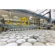 Palettiseur robotisé HURRICANE RAP FC - palette mobile, alimentation en hauteur - CLEVERTECH FRANCE_3