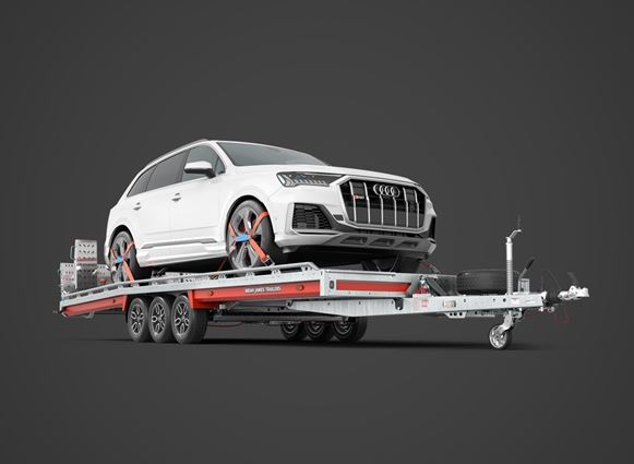 Remorque porte-voiture ouverte pour logistique automobile - 3 roues - T TRANSPORTER  231-5021-35-3-10_3