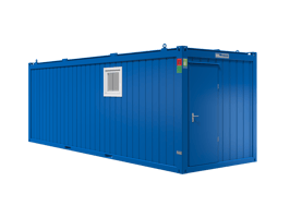 Conteneur sanitaire combinable avec bungalows bureaux