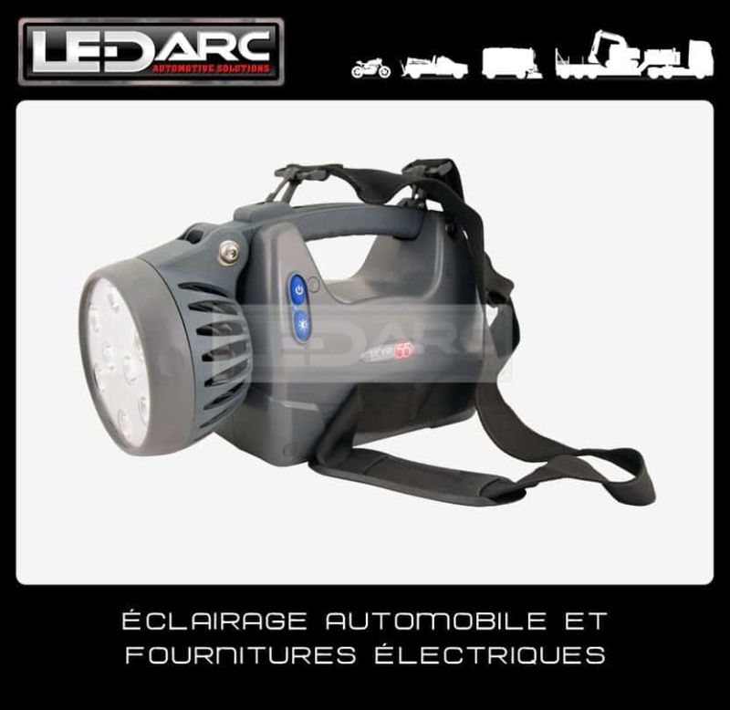 Projecteur led portable - ledarc - rechargeable 5500lm_3