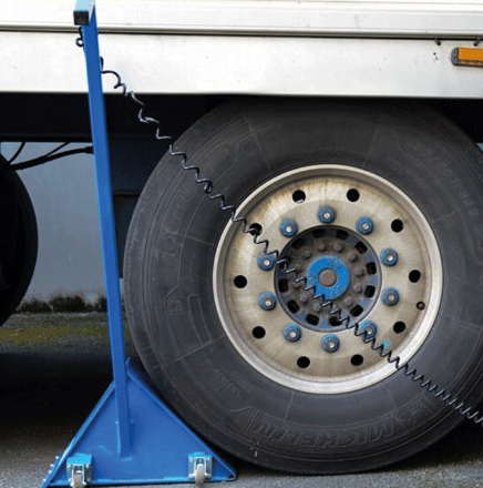 Cale de roue de camion en acier robuste et fiable - Kalstop KT12_3