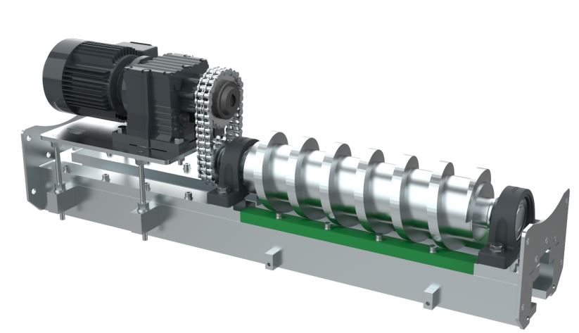 Convoyeur à chaîne D8 - Charge 200 kg/m - Système de rails avec lubrification automatique en option_3