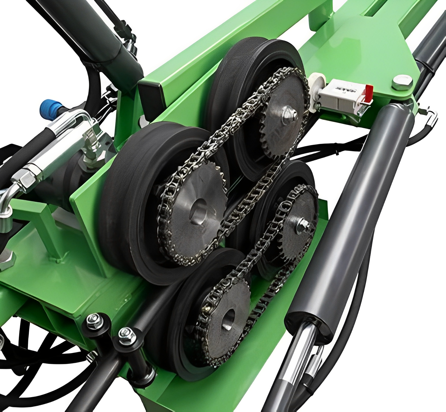 Nettoyeur de drains moderne avec buse pour pression d'eau sécurisée