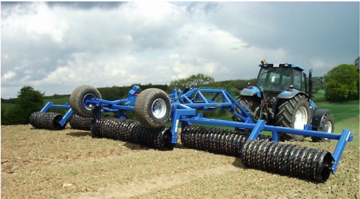 MaxiRoll 3-part 5-sections - Rouleau agricole Dal-Bo - 9.50+10.30m avec disques brevetés SNOWFLAKE® et CROSSKILL_3