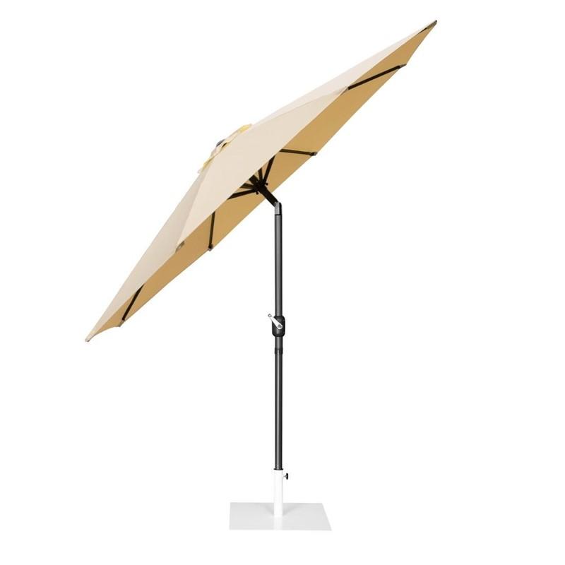Parasol rond Bolero Seville 3m crème_3