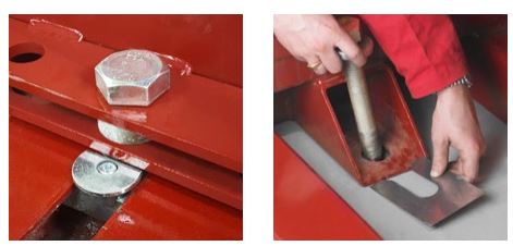 Système de redressage de banc de cabine josam, opération illimitées sur un large éventail de marques de camions -  série ct_3