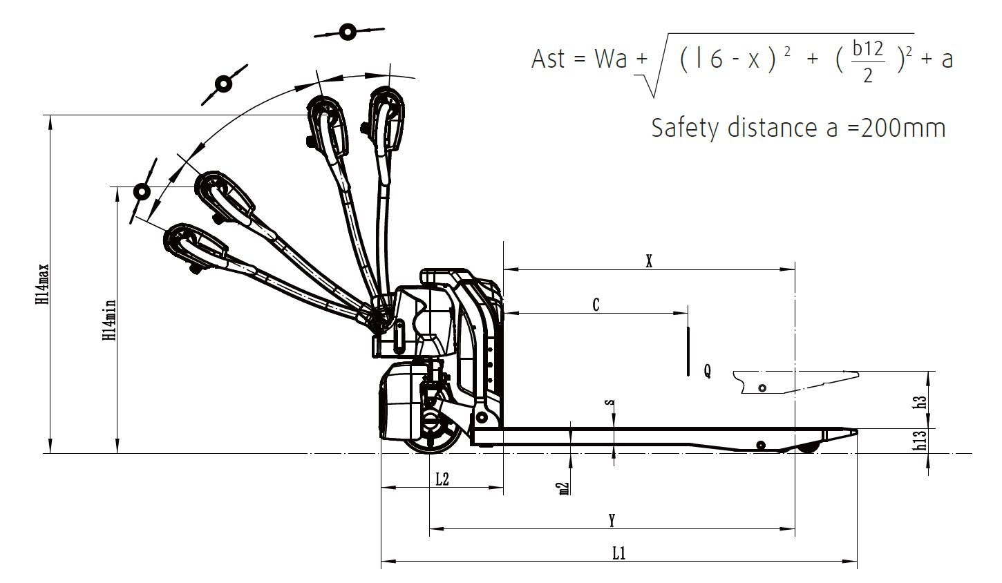 Transpalette électrique Série E15 - 1500kg_3