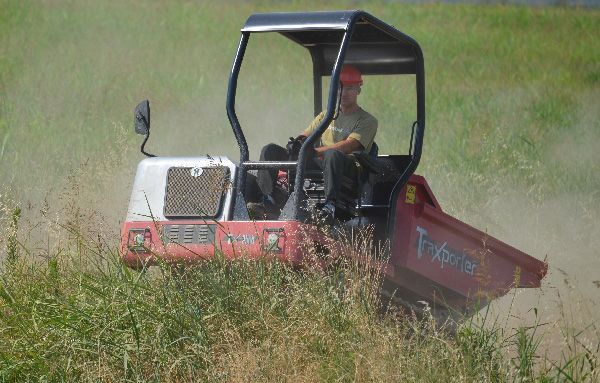 Tx2500 caisson pivotant mini-dumper - hinowa - 2500 kg_3