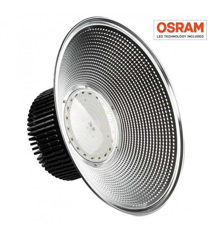 Cloche led pro - 200w - noire -  référence hb200proc1_3