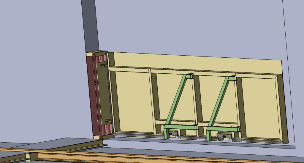 Portail / portillon anti-inondation - Protection d'accès à rail - Hauteur max. 2,5 m - Joint EPDM - Revêtement antirouille_3