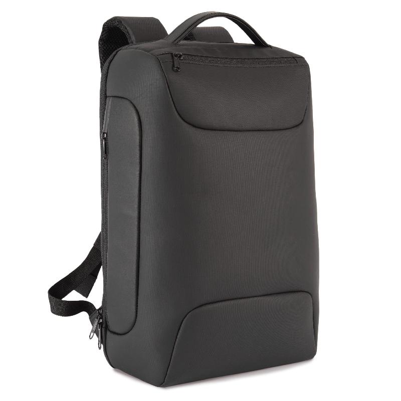 Sac à dos business - Réf: KI0937 - Coque semi-rigide, compartiment rembourré pour ordinateur et serrure TSA_3