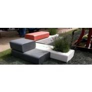 Jardinières B.Flex - Urbastyle - béton préfabriqué multifonction design par Marine Peyre_3