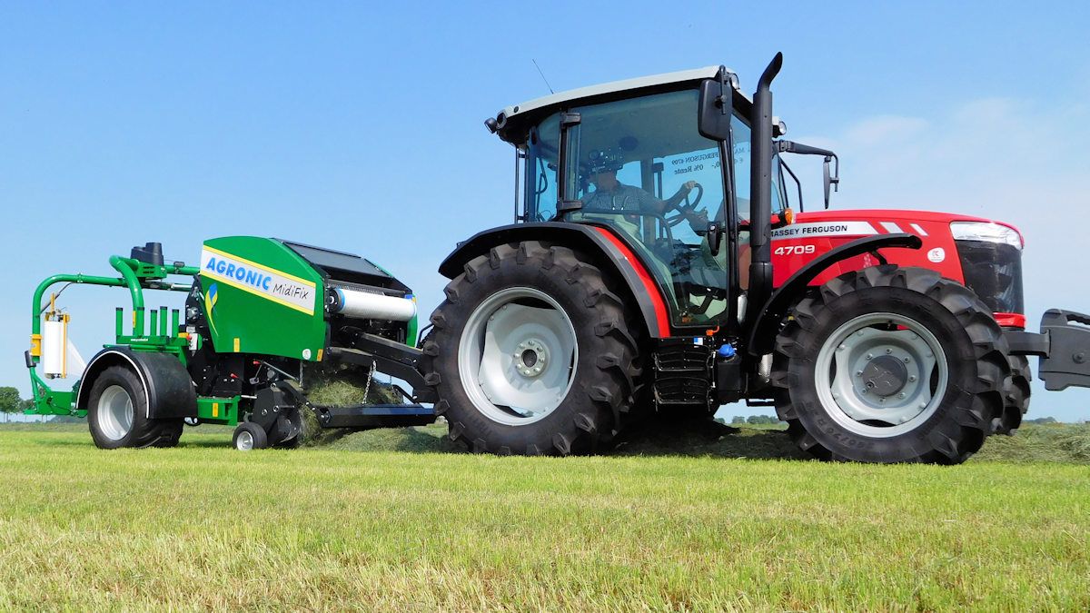 Presse Agronic Midifix pour terrains accidentés et espaces réduits