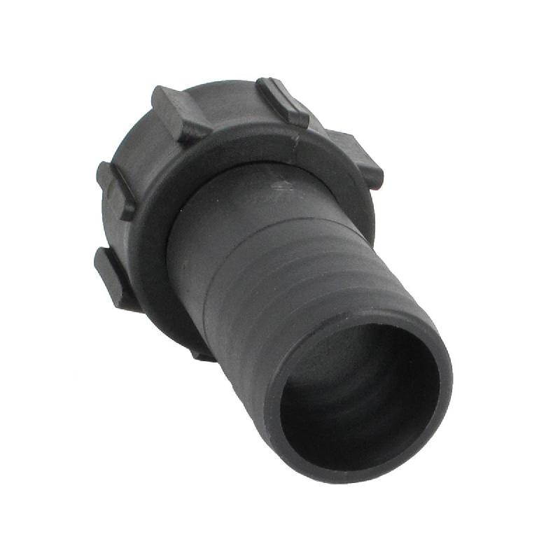 Raccord annelé - Droit - avec écrou tournant - F 2