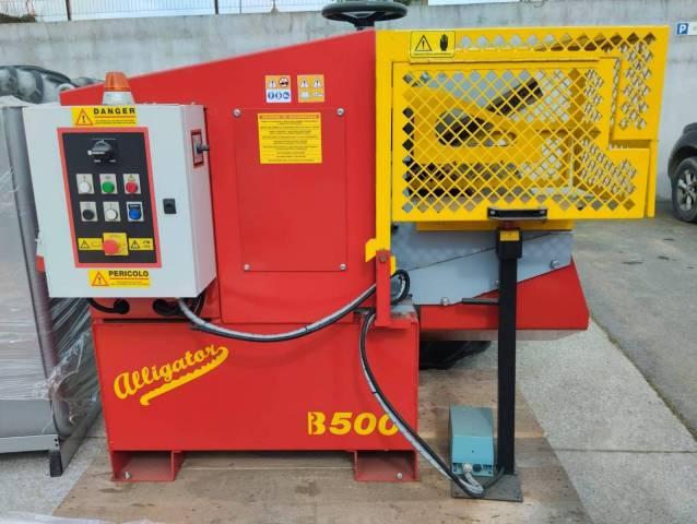 Cisaille croco B500 - Bergamini - Réglage manuel - Lame 500mm - Moteur 7,5 kW_3