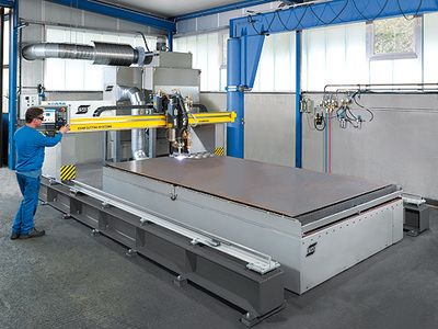 Combirex DX - Coupe industrielle - ESAB France SAS - Système plasma air jusqu'à 120 A - Chanfreinage et marquage intégrés_3